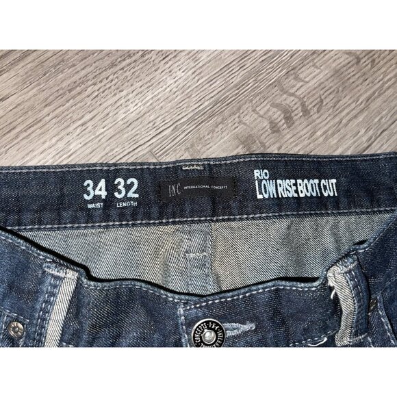 Vintage Men’s Jeans Size 34” 7 For All Mankind & INC. Boot Cut Jeans (2 Pairs) - Picture 16 of 16